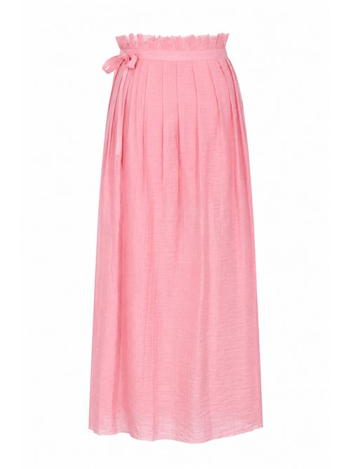 Gonna portafoglio in mussola di cotone Rosa Alpha Studio | AD-6543M2015